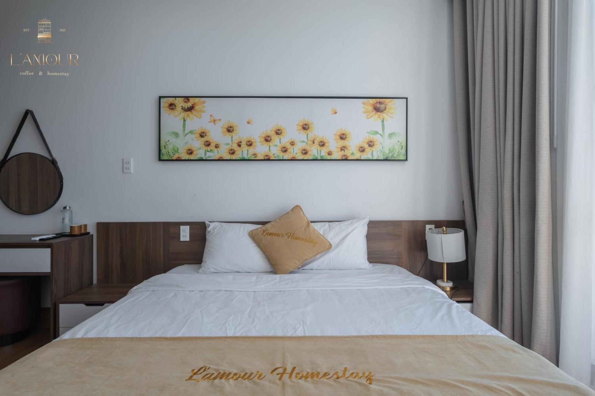 L’amour homestay n cafe Thon Kim Long Exterior foto