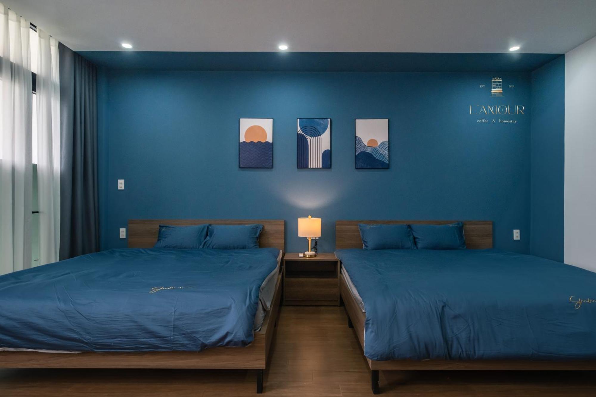 L’amour homestay n cafe Thon Kim Long Exterior foto