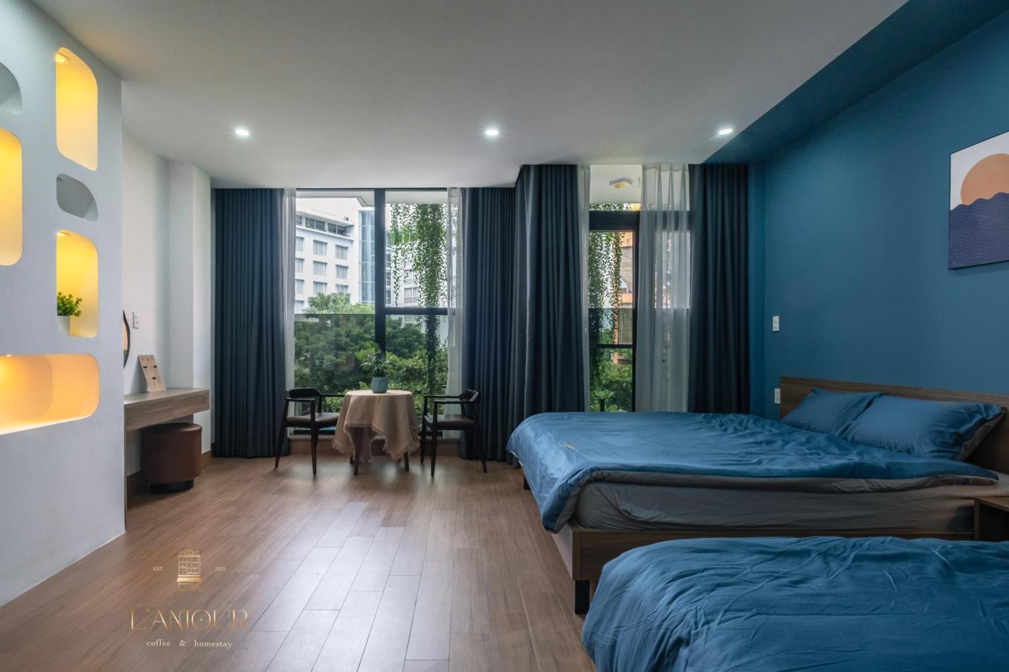 L’amour homestay n cafe Thon Kim Long Exterior foto