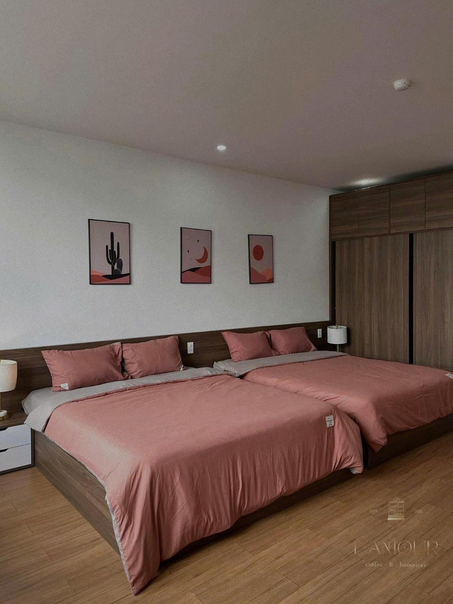 L’amour homestay n cafe Thon Kim Long Exterior foto